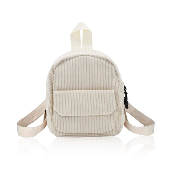 Small Backpack, Corduroy Backpack Purse And Girls, Mini Backpacks :< - Picture 1 of 6